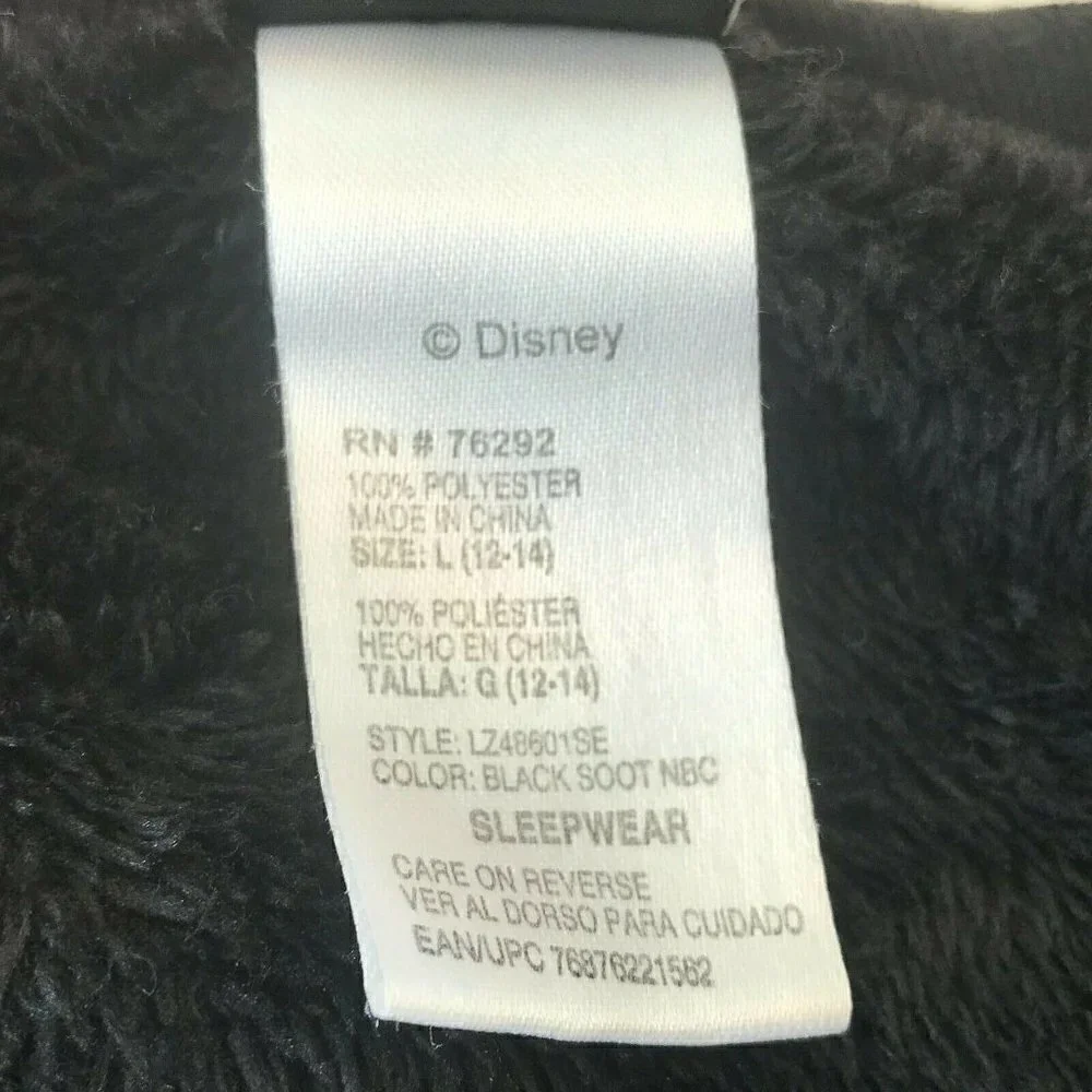 Disney Nightmare Before Christmas Fleece Pajama PJ Top Large Jack Skellington - Picture 7 of 9